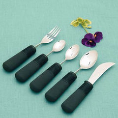 Patterson Medical Supply Tablespoon Good Grips Weighted Black