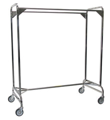 R & B Wire Products Double Garment Rack Chrome - M-653159-3150 - Each