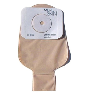 Cymed Colostomy Pouch One-Piece System 11 Inch Length 7/8 Inch Stoma Drainable Pre-Cut
