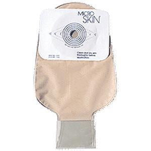 Cymed Colostomy Pouch One-Piece System 11 Inch Length 1-1/4 Inch Stoma Drainable Pre-Cut