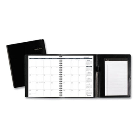 AT-A-GLANCE® Plus Monthly Planner, 8.75 x 7, Black, 2021