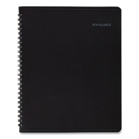 AT-A-GLANCE® QuickNotes Monthly Planner, 8.75 x 7, Black, 2021