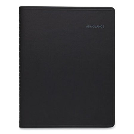 AT-A-GLANCE® QuickNotes Monthly Planner, 11 x 8.25, Black, 2021