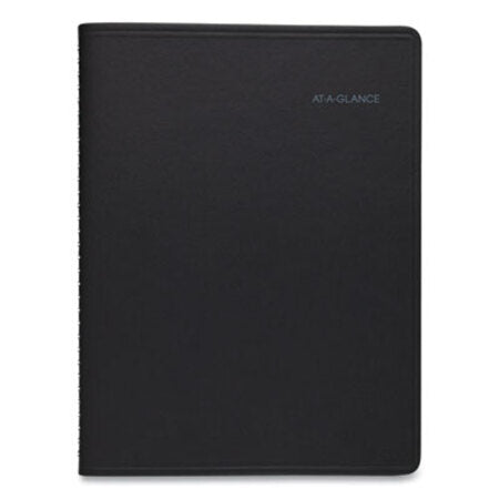 AT-A-GLANCE® QuickNotes Weekly/Monthly Appointment Book, 11 x 8.25, Black, 2021