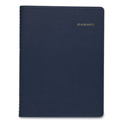 AT-A-GLANCE® Weekly Appointment Book, 11 x 8.25, Navy, 2021-2022