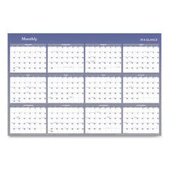 AT-A-GLANCE® Vertical/Horizontal Erasable Wall Planner, 32 x 48, 2021