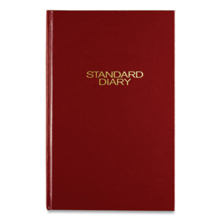 AT-A-GLANCE® Standard Diary Daily Diary, Recycled, Red, 12.13 x 7.69, 2021