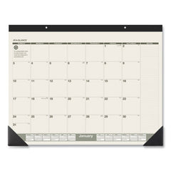 AT-A-GLANCE® Recycled Monthly Desk Pad, 22 x 17, 2021