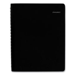 AT-A-GLANCE® Four-Person Group Daily Appointment Book, 11 x 8, Black, 2021