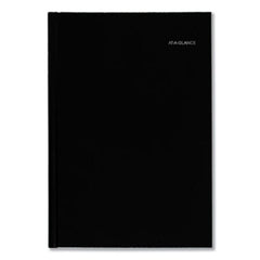 AT-A-GLANCE® Hard-Cover Monthly Planner, 11.78 x 5, Black, 2020-2022