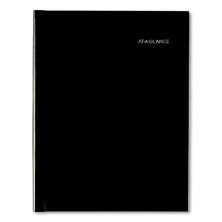 AT-A-GLANCE® Hardcover Weekly Appointment Book, 11 x 8, Black, 2021
