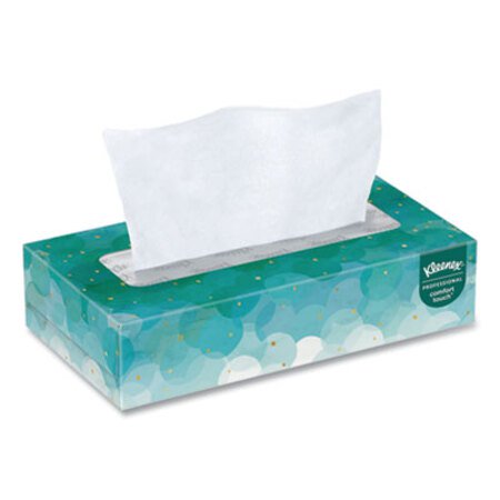 Kleenex® White Facial Tissue, 2-Ply, 100 Sheets/Box, 5 Boxes/Pack, 6 Packs/Carton