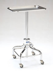 Pedigo Products Mayo Instrument Stand Mayo Tray 4 Leg Base 30 - 40 Inch 19.125 Inch - M-65892-3979 - Each