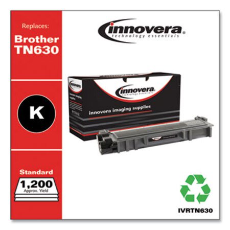 Innovera® Remanufactured Black Toner, Replacement for Brother TN630, 1,200 Page-Yield