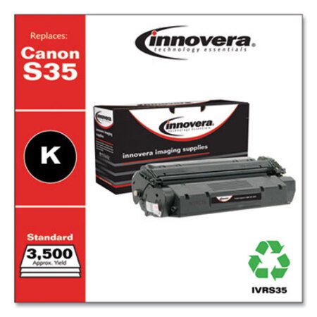 Innovera® Remanufactured Black Toner, Replacement for Canon S35 (7833A001AA), 3,500 Page-Yield