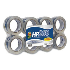 Duck® HP260 Packaging Tape, 3" Core, 1.88" x 60 yds, Clear, 8/Pack