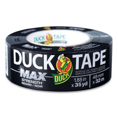 Duck® MAX Duct Tape, 3" Core, 1.88" x 35 yds, Black