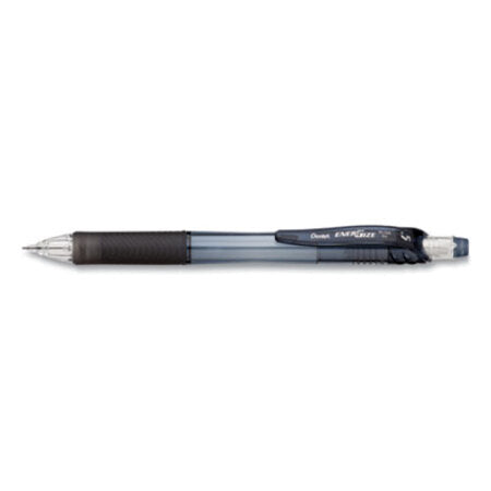Pentel® EnerGize-X Mechanical Pencil, 0.5 mm, HB (#2.5), Black Lead, Black Barrel, Dozen