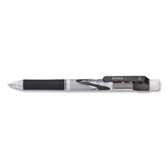 Pentel® .e-Sharp Mechanical Pencil, 0.5 mm, HB (#2.5), Black Lead, Black Barrel, Dozen