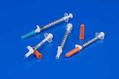 Cardinal Tuberculin Syringe with Needle Magellan™ 1 mL 27 Gauge 1/2 Inch Attached Needle Sliding Safety Needle - M-661680-1926 - Case of 500