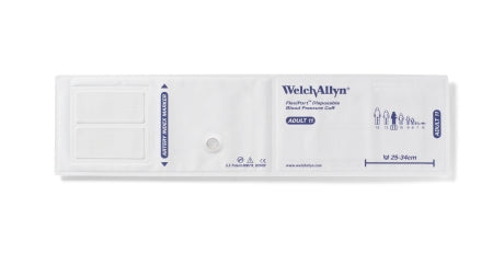 Welch Allyn Blood Pressure Cuff and Bulb FlexiPort® Adult Arm Medium Cuff 25 - 34 cm Cloth Fabric Cuff