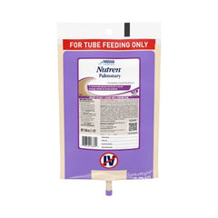Nestle Healthcare Nutrition Tube Feeding Formula Nutren® Pulmonary 33.8 oz. Bag Ready to Hang Unflavored Adult
