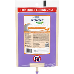 Nestle Healthcare Nutrition Tube Feeding Formula Peptamen® with Prebio1™ 33.8 oz. Bag Ready to Hang Unflavored Adult
