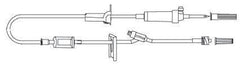 Advanced Medical Systems Primary Administration Set 84 Inch Tubing 1 Port - M-662757-4497 - Case of 50