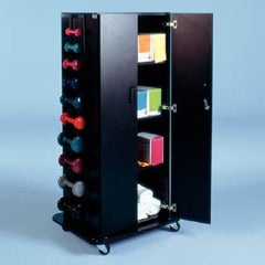 Patterson Medical Supply Storage Rack 30 W X 61 H X 24 D Inch, Multi Purpose, With Cabinet