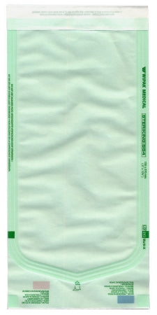 Healthmark Industries Sterilization Pouch Steriking® Ethylene Oxide (EO) Gas / Steam 5 X 10-1/2 Inch Transparent / White Self Seal Paper / Film