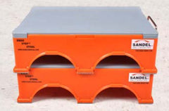 Sandel Medical Industries Step Stool Ergo-Step™ Stackable Bottom 2-Steps 5-1/4 Inch Step Height - M-663440-2774 - Case of 4