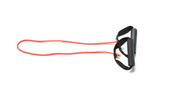 Fabrication Enterprises Exercise Resistance Tubing with Handles CanDo® Red 36 Inch Length Light Resistance