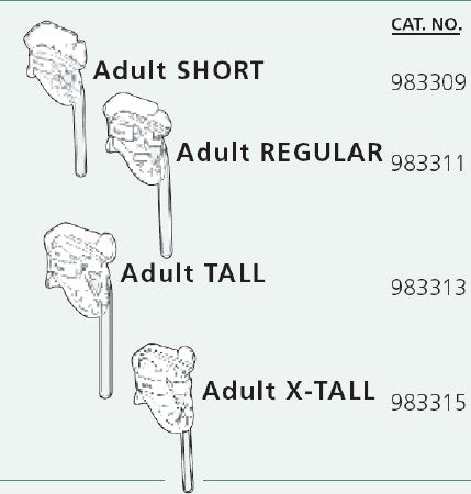 Aspen Medical Products Cervico Thoracic Brace Aspen® Adult Short Front Adult