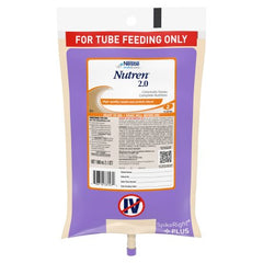 Nestle Healthcare Nutrition Tube Feeding Formula Nutren® 2.0 33.8 oz. Bag Ready to Hang Unflavored Adult