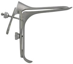 BR Surgical Vaginal Speculum BR Surgical Pederson NonSterile Surgical Grade German Stainless Steel Large Right Side Open Reusable Without Light Source Capability - M-664169-1361 - Each