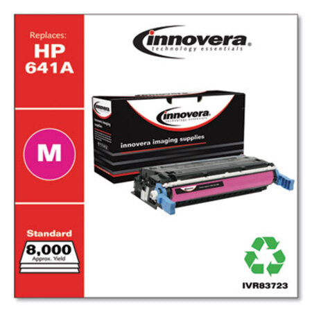 Innovera® Remanufactured Magenta Toner Cartridge, Replacement for HP 641A (C9723A), 8,000 Page-Yield