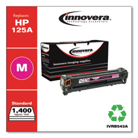 Innovera® Remanufactured Magenta Toner, Replacement for HP 125A (CB543A), 1,400 Page-Yield