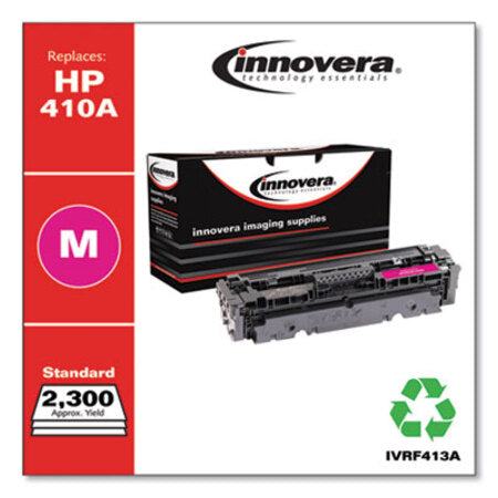 Innovera® Remanufactured Magenta Toner, Replacement for HP 410A (CF413A), 2,300 Page-Yield