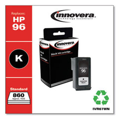 Innovera® Remanufactured Black Ink, Replacement for HP 96, (C8767WN), 860 Page-Yield