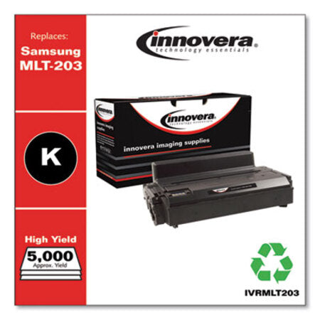 Innovera® Remanufactured Black Toner, Replacement for Samsung MLT-D203L, 5,000 Page-Yield