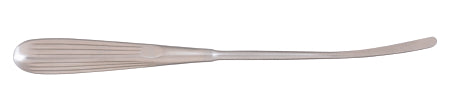 Miltex Scalp Elevator Dissector Miltex® 9-1/2 Inch L, 7 mm Blade Curved, Cottle Tip - M-665291-1422 - Each