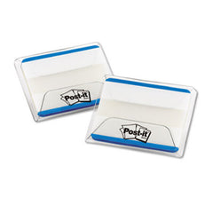 Post-it® Tabs Tabs, Lined, 1/5-Cut Tabs, Blue, 2" Wide, 50/Pack
