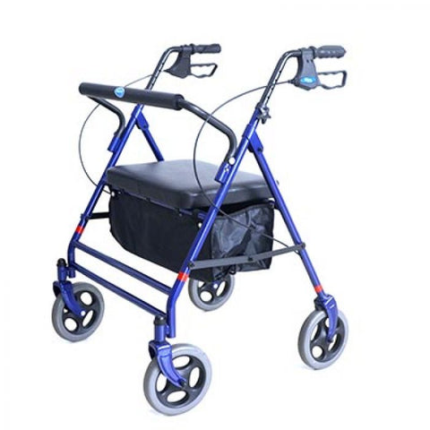Bariatric Rollator with Pouch