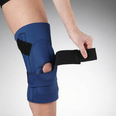 Patterson Medical Supply Knee Support Rolyan® Lateral J Large Pull-On 21 to 23-1/2 Inch Circumference Left Knee