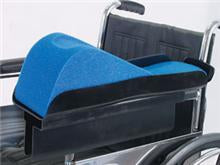 Alimed Wheelchair Arm Support Tray For / Attaches To Any Wheelchair Arm With Three D-Ring Hook And Loop Straps