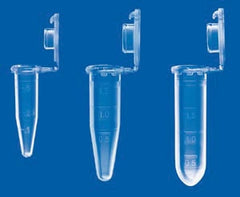 Fisher Scientific Biopur® Safe-Lock Microcentrifuge Tube Conical Bottom Plain 6 X 32 mm 1.5 mL Without Color Coding Snap Cap Polypropylene Tube