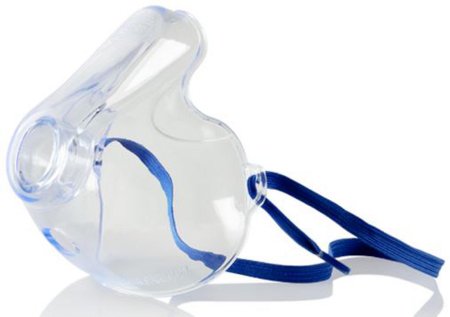 Pari Aerosol Mask Pari LC® Elongated Style Adult One Size Fits Most Adjustable Head Strap