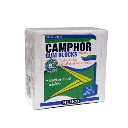 Humco Camphor Gum Block - M-668002-2417 - CT/16