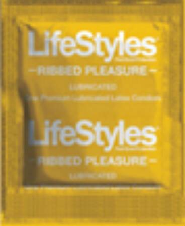 Sxwell USA Condom Lifestyles® Ribbed Pleasure Lubricated One Size Fits Most 1,000 per Case
