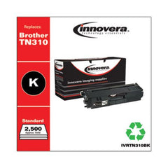 Innovera® Remanufactured Black Toner, Replacement for Brother TN310BK, 2,500 Page-Yield